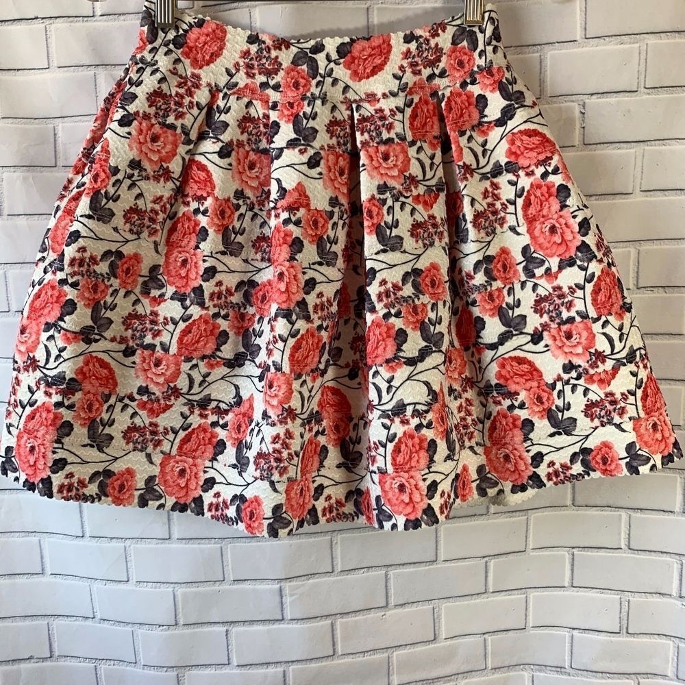 FSR Floral Skater‎ Style A Line Mini Skirt …